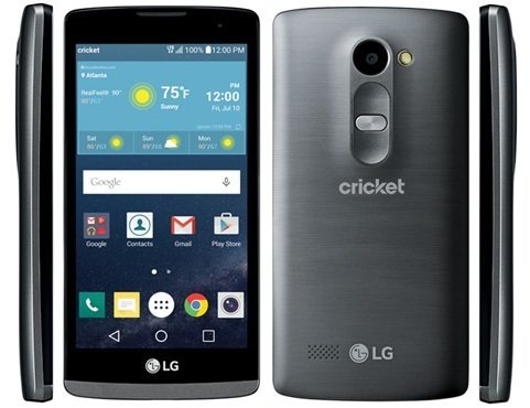 LG Risio - 8 GB - Gray - Cricket Wireless - GSM - Click Image to Close