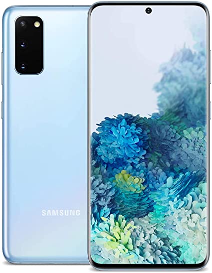 Samsung Galaxy S20 - 128 GB - Cloud Blue - Unlocked - GSM - Click Image to Close