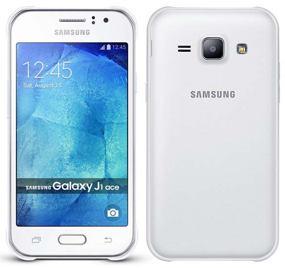 Samsung Galaxy J1 Ace - 8 GB - White - Unlocked - GSM - Click Image to Close