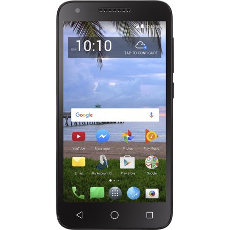 Tracfone TFALA574BGP4 Alcatel Raven Prepaid Smartphone - Click Image to Close