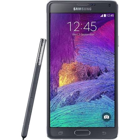 Samsung Galaxy Note 4 - 32 GB - Charcoal Black - U.S. Cellular - - Click Image to Close