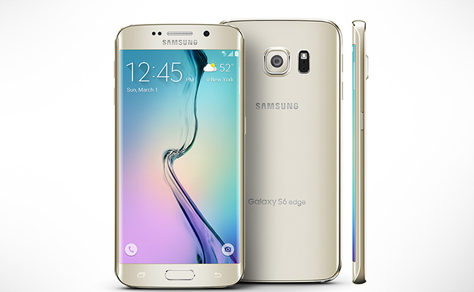 Samsung Galaxy S6 edge+ - 32 GB - Platinum Gold - T-Mobile - GSM - Click Image to Close