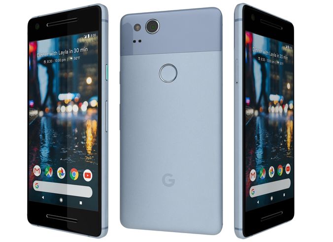 Google Pixel 2 - 64 GB - Kinda Blue - Unlocked - CDMA/GSM - Click Image to Close