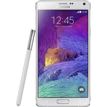 Samsung GALAXY Note 4 Android Phone 32 GB - White - GSM - Click Image to Close