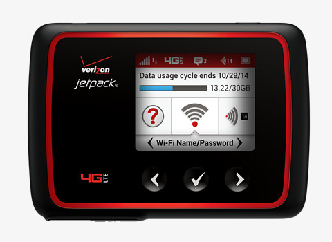 Verizon Jetpack Verizon MiFi 6620L USB Mobile Hotspot - 12 Mbps - Click Image to Close