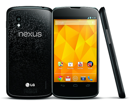 LG Nexus 4 E960 - Black GSM Unlocked - Click Image to Close