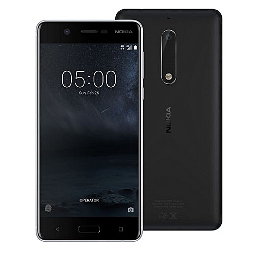 Nokia 5 Dual-SIM 16GB Smartphone (Unlocked, Blue) 11ND1B01A17 - Click Image to Close