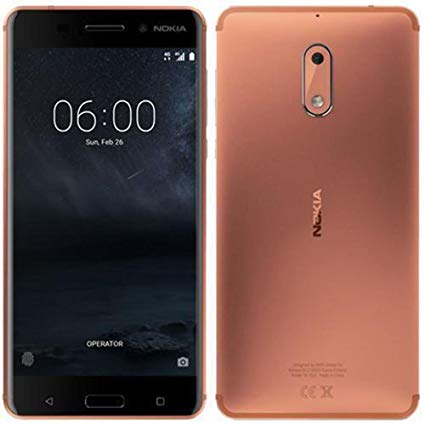 Nokia 6 - 64 GB - Copper - Unlocked - GSM - Click Image to Close