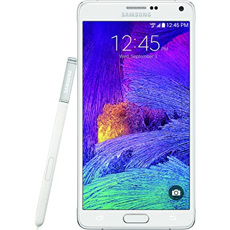 Samsung Galaxy Note 4 - 32 GB - White - Unlocked - GSM - Click Image to Close