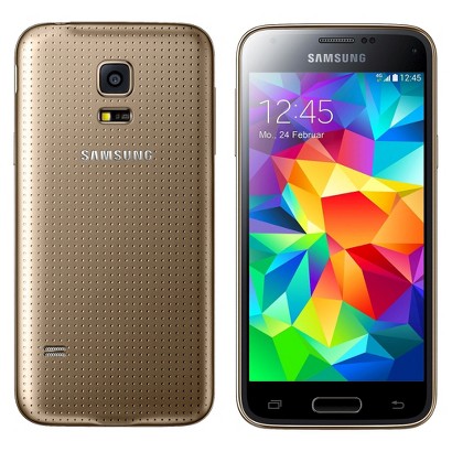 Samsung Galaxy S5 Mini 16GB SM-G800H - Copper Gold Unlocked Cell - Click Image to Close