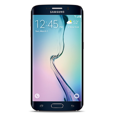 Samsung Galaxy S6 edge Black Sapphire - Verizon - CDMA - Click Image to Close