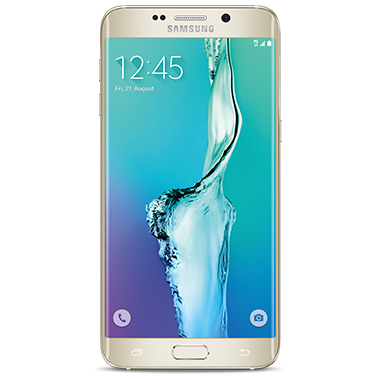 Samsung Galaxy S6 edge+ Platinum Gold - Verizon - CDMA - Click Image to Close