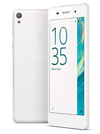 Sony Xperia E5 F3313 16GB Smartphone (Unlocked, White) 1303-1683 - Click Image to Close