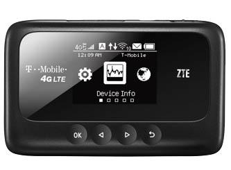 ZTE Z915 4G LTE Mobile Hotspot, T-Mobile - Click Image to Close